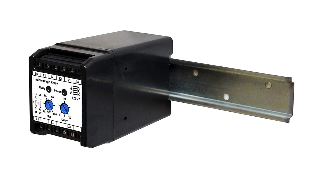 ES-27 Undervoltage Relay on DIN Rail