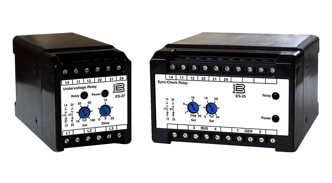 ES-27 Undervoltage Relay and ES-25 Sync-Check Relay